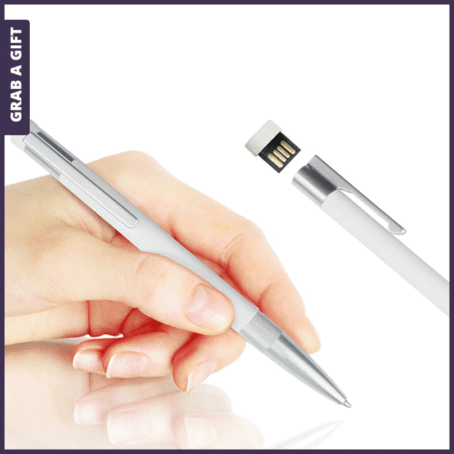 Grab a Gift - USB Pen Stockholm bedrukken met logo