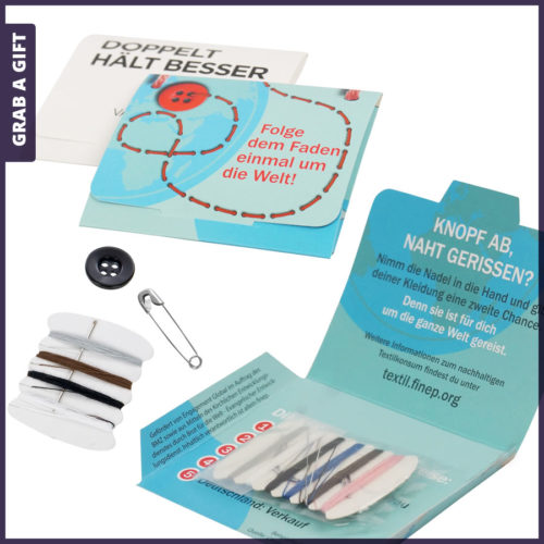 Grab a Gift - Reisnaaisetje bedrukken met jouw logo