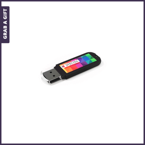 Grab a Gift USB Stick Spectra bedrukken met logo