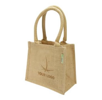 Grab a Gift Relatiegeschenken - Jute tas met laser gravering