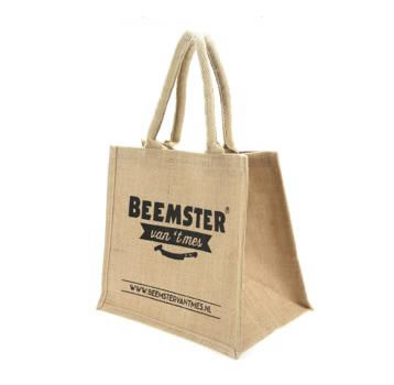 Grab a Gift Relatiegeschenken - Jute tas met zeefdruk