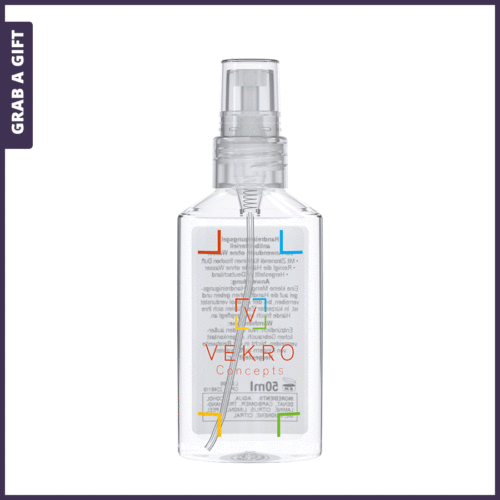 Grab a Gift - Etiket bedrukken met logo van flesje handreinigingsspray
