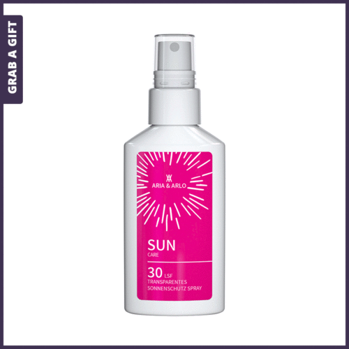 Grab a Gift - Etiket zonnebrandspray in flesje bedrukken met logo