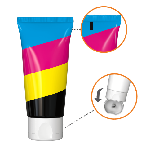 50 ml tube met handige klapdop