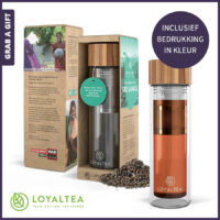 LoyalTea infuser Warchild met logo opdruk