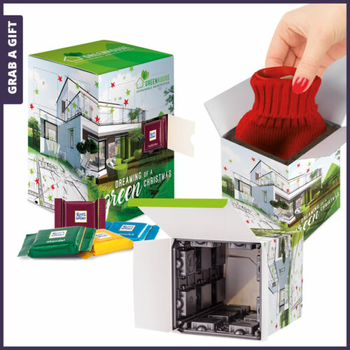 Grab a Gift Adventskalenders 2022 - Toren adventskalender volledig in kleur bedrukken