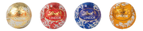 24 Lindor Mini balletjes van het merk Lindt Sprüngli