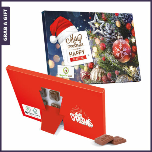 Grab a Gift Adventskalenders 2022 - Klassieke tafel advent kalender volledig in kleur bedrukken