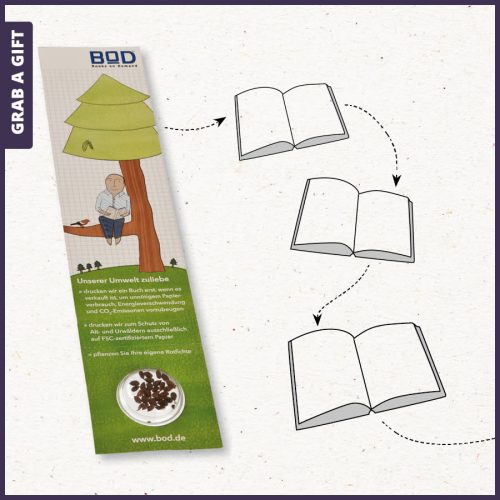 Grab a Gift - Boekenlegger met zaadjes in blister bedrukken als relatiegeschenk