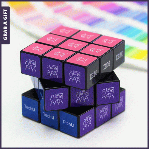 Grab a Gift - Rubiks Kubus Cube Bedrukken als relatiegeschenk