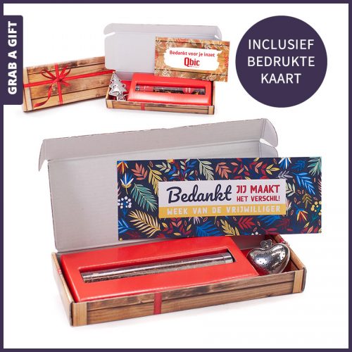 Grab a Gift - brievenbus cadeautje met kokertje thee en thee-ei naar keuze
