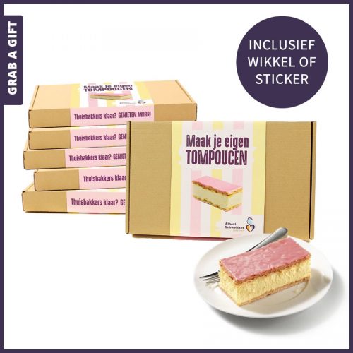 Grab a Gift - homemade tompoucekit per post