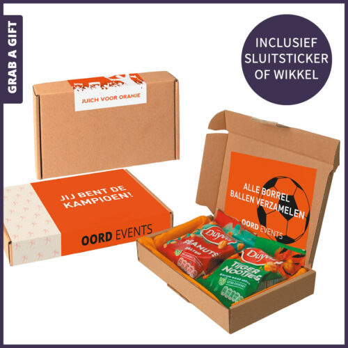 Grab a Gift Relatiegeschenken - GO NUTS brievenbusdoosje versturen