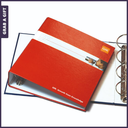 Grab a Gift - Ringband, Mappen en Ordners all-over in kleur bedrukken