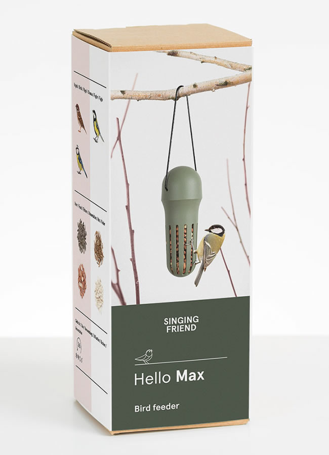 Grab a Gift - Groene Birdfeedr Max verpakking