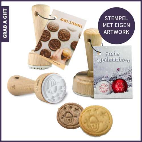 Koekjesstempel met eigen beeldmerk of logo