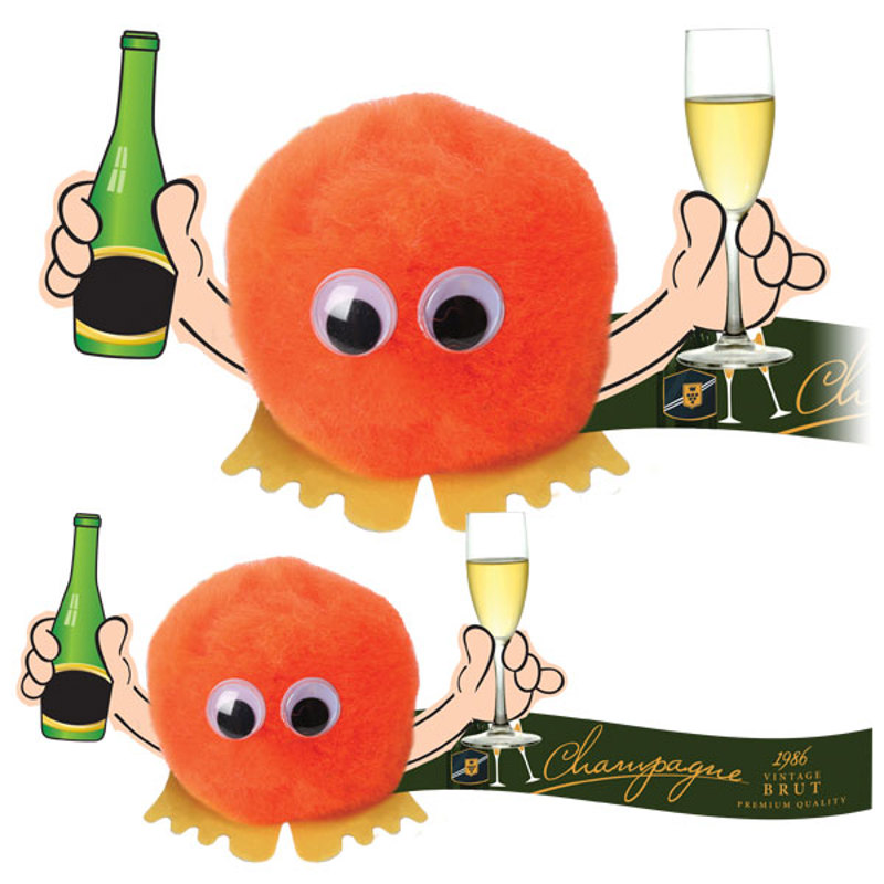 Winnie/Weepuls - Champagne Nieuwjaar WBHH B