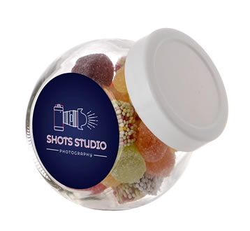Mini glazen potje met 200 ml Tum Tum