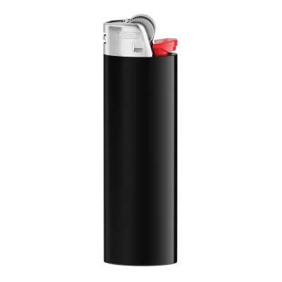 02 Zwart - BIC® J26 AANSTEKER met logo opdruk