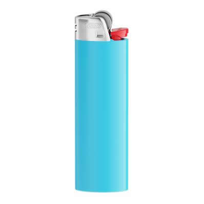 24 Lichtblauw - BIC® J26 AANSTEKER met logo opdruk