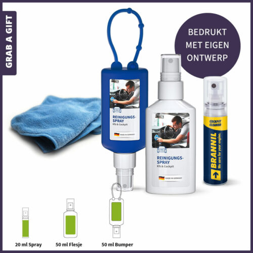 Auto-interieur reiniger (Car Cockpit Cleaner) als relatiegeschenk