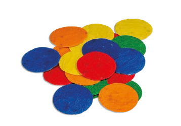 Ronde zaadconfetti