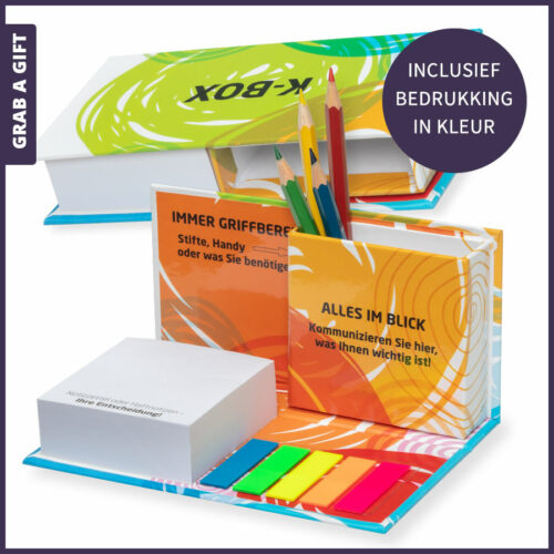 Hardcover K-box inclusief Full Colour bedrukking