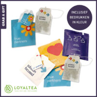 LoyalTea Premium Theezakjes met eigen bedrukking