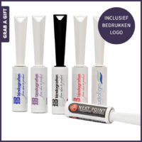 Midi pluizenroller van 3 meter bedrukken met logo of reclame