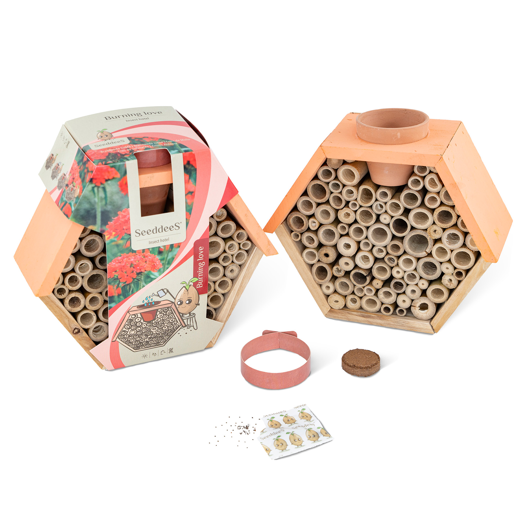 Inclusief aarde en zaadjes naar keuze