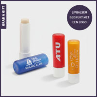 Lipbalsemsticks met een kortere levertijd bedrukken