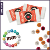 M&M’S® in papieren zakje met logo bedrukken voor promotie